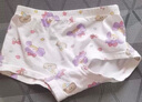 巴拉巴拉寶寶內(nèi)褲棉a類兒童平角女童小童親膚萌四角褲三條裝209925170002 曬單實拍圖