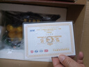禮之源 招財葫蘆平安扣擺件 天然玉石工藝品 家居客廳玄關(guān)酒柜裝飾品 沙金色福祿平安扣家和萬事興 曬單實拍圖