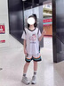 無(wú)敵彪籃球服套裝女假兩件短袖球衣男運動(dòng)速干訓練籃球衣比賽隊服定制 1307天藍【短袖套裝】 2XL碼（170-175CM 130-150斤） 曬單實(shí)拍圖