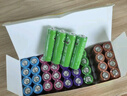 京選&益圓 5號電池40粒 碳性電池 彩虹電池 適用血壓計/遙控器/電子秤/無線鼠標(biāo)等【單件包郵】 曬單實拍圖