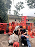 駱森馳（LUOSENCHI）[兩件裝]雙囍情侶裝結(jié)婚t恤登記拍婚紗照新款喜字短袖領(lǐng)證t高級感 女黑+男黑【雙喜情侶純棉T恤】 M 女男XL 曬單實(shí)拍圖