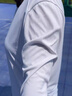 迪卡儂訓(xùn)練防曬打底衣長袖健身跑步運(yùn)動(dòng)服T恤上衣RUNW2621304活力白S 曬單實(shí)拍圖