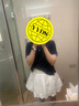 VEGA CHANG短袖t恤女2025新款夏季學(xué)院風(fēng)氣質(zhì)減齡假兩件休閑上衣 藏青色 M 曬單實拍圖