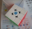 GAN356RS三階魔方無(wú)磁兒童益智玩具速擰比賽用初學(xué)者早教啟蒙禮物 曬單實(shí)拍圖
