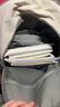 BAGSMART雙肩包輕行背包男女多功能通勤大容量出差書包大學(xué)生電腦包旅行包 灰色（可容納15.6英寸筆記本） 曬單實拍圖