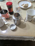 容山堂茗趣純錫茶葉罐老白茶密封儲存罐便攜金屬茶葉收納錫罐茶倉 純錫直筒錘紋茶葉罐-中號 曬單實拍圖