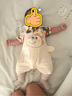 凡獵嬰兒衣服夏裝新生男寶寶連體衣滿月百天短袖哈衣爬服夏季薄款 曬單實拍圖