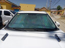 智騁汽車遮陽擋前擋風玻璃車用遮陽板夏季車載鐳射防曬隔熱窗簾罩檔布 曬單實拍圖
