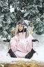 酷峰【極光】滑雪服套裝2025新款專業(yè)3L雪衣雪褲女男外套單板雙板裝備 粉躍上衣【3L單層】 M 曬單實拍圖