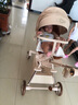 普洛可（PLAYKIDS）A8max遛娃神器推車(chē)嬰兒車(chē)0-3歲用折疊可坐可躺帶減震輕便溜娃車(chē) A8MAX天使之翼+原裝餐盤(pán) 曬單實(shí)拍圖