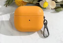 杉哲 蘋(píng)果airpodspro2保護套airpods3真皮保護殼pro2代無(wú)線(xiàn)耳機2023新款全包男 【愛(ài)馬仕橙-不掉蓋】美國進(jìn)口真皮 蘋(píng)果 AirPods 4 曬單實(shí)拍圖
