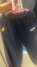 李寧（LI-NING）童裝兒童運動褲子男女小大童輕薄柔軟束腳寬松衛(wèi)褲140YKLV247-3 曬單實拍圖