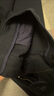 百圖betu女裝2025春夏新款休閑褲高腰九分直筒闊腿褲褲子女2502T71 深寶蘭 S 曬單實拍圖