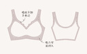 都市麗人內(nèi)衣女無(wú)尺碼均碼光面無(wú)痕薄款聚攏無(wú)鋼圈文胸套裝七夕禮物2B351N 曬單實(shí)拍圖