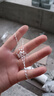 999純銀項(xiàng)鏈女雪花鏈替換素鏈足銀鏈子配飾無(wú)吊墜鏈條鎖骨鏈頸鏈 太陽(yáng)花素鏈 曬單實(shí)拍圖