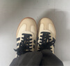 阿迪達斯 （adidas）三葉草系列 女 SAMBA OG W 休閑鞋 ID0478 米白/淺卡其 36.5 曬單實拍圖