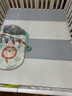 babycare精靈花園圍欄組套防護欄嬰兒兒童地上寶寶安全爬行墊室內 150*180cm圍欄+4cm灰白色爬行墊 曬單實(shí)拍圖