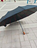 雨航（YUHANG）商務(wù)折疊傘自動晴雨傘加大加固自動雨傘 米白 曬單實拍圖