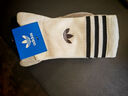阿迪達斯adidas【滔搏運動(dòng)】三葉草中性CREW SOCK 3PP襪子 JP1277 L 曬單實(shí)拍圖