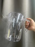 DKO冷水壺大容量涼水壺泡茶壺檸檬水果汁壺扎壺耐高溫茶杯PC塑料 2500ml透色【加厚耐摔】 曬單實(shí)拍圖
