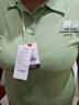 啄木鳥翻領棉t恤女2025年新款帶領寬松夏時尚上衣運動polo衫T針織 淺綠色TRO 2XL 130-145斤 曬單實拍圖