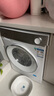 西門子（SIEMENS）小晶鉆系列 10公斤滾筒洗衣機(jī)全自動(dòng)帶烘干 洗烘一體 隱形觸控 蒸氣護(hù)理 WN52B2U08W 家電國(guó)家補(bǔ)貼 曬單實(shí)拍圖