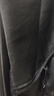 貓惑純欲帶胸墊冰絲睡衣女士秋季性感情趣仿真絲睡裙套裝家居服禮盒裝 黑色胸墊套裝【吊帶+外袍】 XL 【適合115-135斤】 曬單實(shí)拍圖