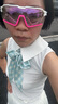 高特運(yùn)動(dòng)眼鏡（OUTDO）騎行眼鏡公路車男款女日夜兩用自行車墨鏡變色太陽鏡近視防風(fēng)眼鏡 變色款GT67016-C496白框粉膜 曬單實(shí)拍圖