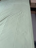 京東京造維他棉床單 100%純棉A類抗菌全棉床蓋單件200x230cm 青檸綠 曬單實(shí)拍圖