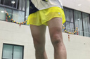 必邁2025年新款男女跑步運動(dòng)競速短褲2寸(二合一)健身瑜伽短褲 流螢黃男 XL 曬單實(shí)拍圖