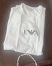 安普里奧·阿瑪尼（Emporio Armani）新款休閑男短袖t恤打底衫2件套裝七夕禮物111267CC715黑白L 曬單實(shí)拍圖