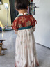 羅蒙兒童中國風(fēng)原創(chuàng  )齊胸襦裙2026款唐裝女童漢服夏季畢業(yè)演出服 敦煌菊 1182 100 曬單實(shí)拍圖