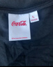 可口可樂（Coca-Cola）短袖t恤男女夏季美式潮牌運動體恤打底衫 黑色 L (130-150斤)  曬單實拍圖