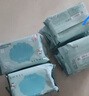 嫚熙（EMXEE）綠貝殼濕巾小包嬰兒手口加厚便攜旅行隨身裝濕巾 20抽 12包 曬單實(shí)拍圖