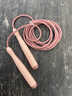 木允瑤日本跳繩運動(dòng)競速成人大人專(zhuān)用考試學(xué)生減脂健身不打結收腹肌長(cháng)繩 胭脂粉 曬單實(shí)拍圖