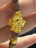 世紀(jì)緣黃金轉(zhuǎn)運(yùn)珠女寶寶象足金古法紅寶石路路通串珠diy送女友七夕禮物 2.63g 曬單實(shí)拍圖