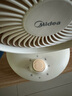 美的（Midea）【小型風(fēng)扇】輕音臺式桌面空氣循環(huán)扇家用柔風(fēng)電風(fēng)扇宿舍辦公迷你臺扇落地扇空調(diào)伴侶 GAF18AD 曬單實(shí)拍圖