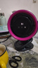 Zokd【重磅新品】小風(fēng)扇桌面USB超強(qiáng)風(fēng)力靜音學(xué)生宿舍床上夾式家用戶外便攜手持空調(diào)扇制冷長(zhǎng)續(xù)航 莓瑰凝紫【夾子款】充插兩用 | 五檔大風(fēng)力 曬單實(shí)拍圖