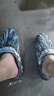 卡駱馳crocs波波大理石紋洞洞鞋舒適輕便男沙灘鞋包頭拖鞋女鞋|208454 黑沙灰/彩色-0LE 45 (290mm) 曬單實拍圖