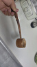 KAKV日式舀水勺長(cháng)柄分茶勺竹制茶勺竹水瓢水勺竹茶具配件茶道零配煮茶 竹根彎柄小茶勺 曬單實(shí)拍圖