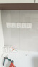 正泰（CHNT）開關(guān)插座面板86型暗裝家用墻壁開關(guān)一開五孔插座網(wǎng)線廚房6T幻銀灰 （清單報價 聯(lián)系客服） 曬單實(shí)拍圖