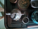 唐豐黑檀木茶盤(pán)家用實(shí)木輕奢高檔現代簡(jiǎn)約高端茶臺干泡排水儲水嵌入式 天窗蛟龍黑檀茶盤(pán) 曬單實(shí)拍圖