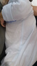 舒貝怡2件裝嬰兒衣服純棉長袖薄連體衣新生兒滿月寶寶哈衣周歲爬服藍(lán)73 曬單實拍圖