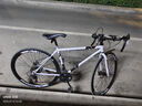 云宵 變速死飛自行車(chē)公路賽車(chē)男單車(chē)跑車(chē)彎把破風(fēng)學(xué)生成人實(shí)心胎競速 白黑色24速40刀 曬單實(shí)拍圖