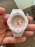 卡西歐（CASIO）手表 時(shí)尚運(yùn)動學(xué)生表  防水石英女表 兒童表高中生手表禮物 LRW-200H-4E2 店長推薦 曬單實(shí)拍圖