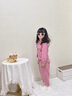 G.DUCKKIDS小黃鴨女童秋裝套裝2025新款洋氣兒童牛仔外套套裝春秋薄款兩件套 粉色 110 建議4~5歲【100-110cm】cm 曬單實拍圖