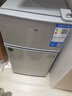 奧克斯小冰箱家用小型迷你冷藏冷凍兩用出租房宿舍用節(jié)能省電寢室辦公室電冰箱 【熱賣款 升級凈化去味】22A126DW銀 曬單實拍圖