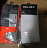 KELME/卡爾美長(cháng)筒足球襪子男過(guò)膝防滑透氣球襪比賽運動(dòng)襪毛巾底加厚襪 白黑（適合39-44腳碼） 曬單實(shí)拍圖