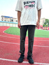 安踏男鞋運(yùn)動(dòng)鞋男夏季男士軟底網(wǎng)面透氣跑步鞋休閑鞋男皮面防水鞋子男 【熱賣推薦款夏季男鞋】黑色 39 （6.5碼） 曬單實(shí)拍圖