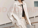 森馬（Semir）牛仔外套男25秋復(fù)古水洗輕工裝夾克小寬松上衣中性款109125108113 曬單實拍圖